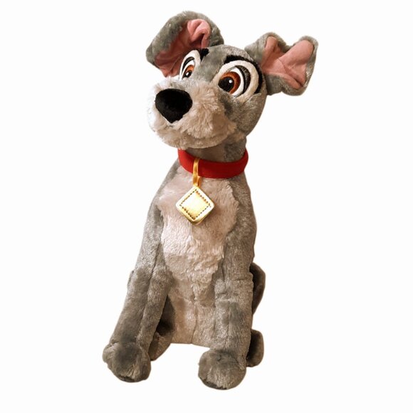 Disney Lady And The Tramp Dog Plush Stuffed Toy 15" - Picture 1 of 7
